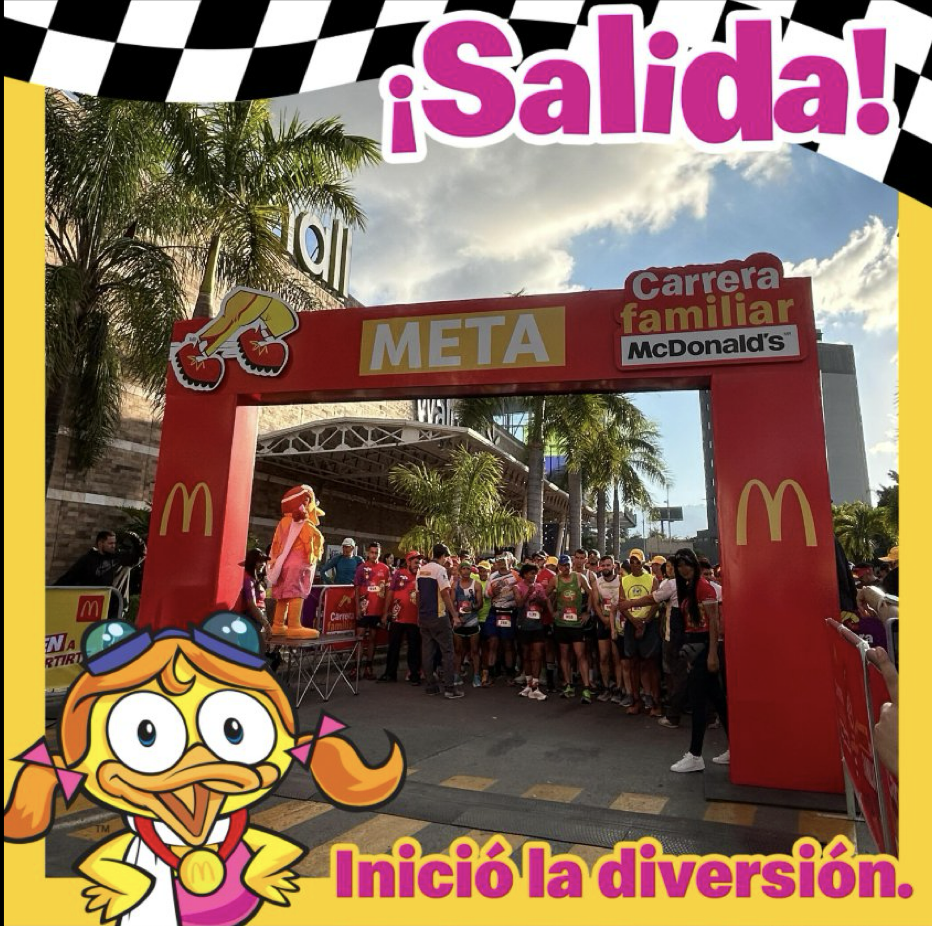 Carrera Familiar McDonald's producida por MEV